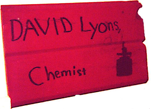 Dave Lyons, Chemist